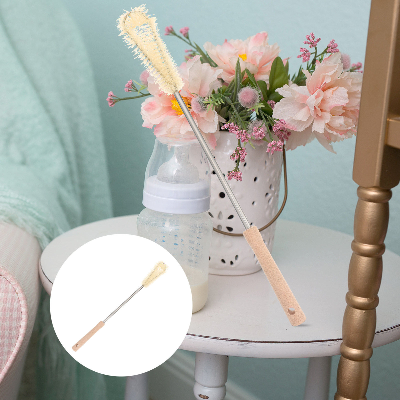 1Pcs Premium Cup Brush Bottle  - đánh giá và giá Dirt Brush Interior